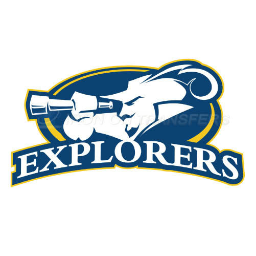 La Salle Explorers Logo T-shirts Iron On Transfers N4753 - Click Image to Close